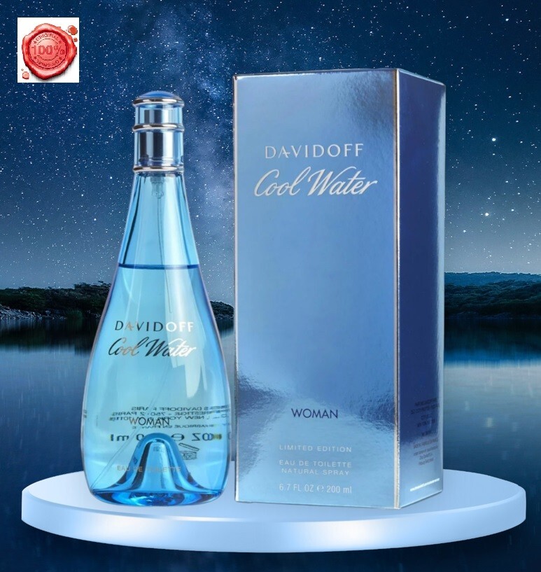 Cool Water by Davidoff, 6.7 oz EDT Spray for WOMEN