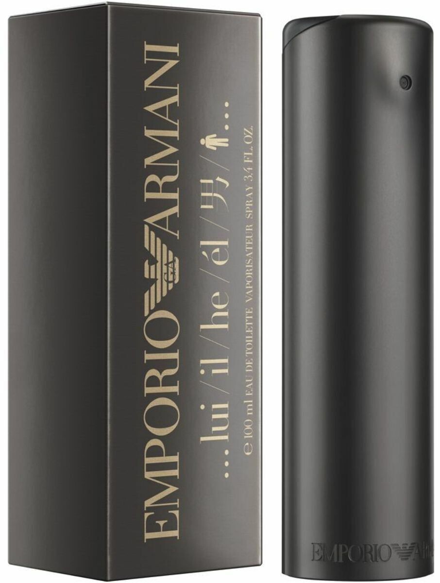 Emporio Armani He by Giorgio Armani cologne for men EDT 3.3 / 3.4 oz New in Box