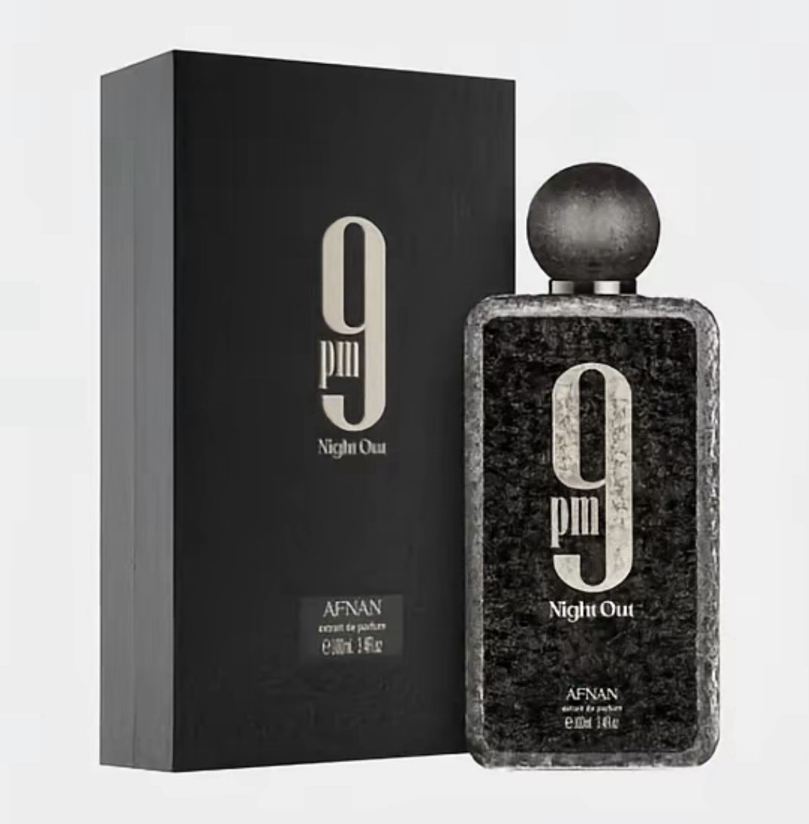 Afnan 9pm Night Out Extrait de Parfum Spray 3.4 fl oz Regular Size