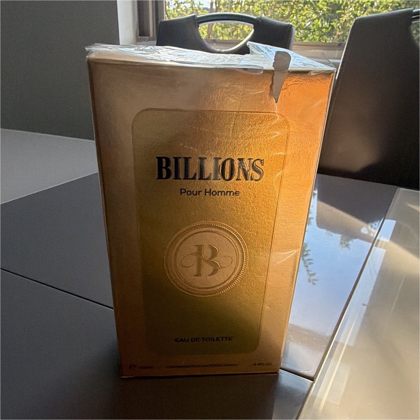 PB ParfumsBelcam Billions Pour Homme Eau de Toilette Spray, 3.4 fl oz