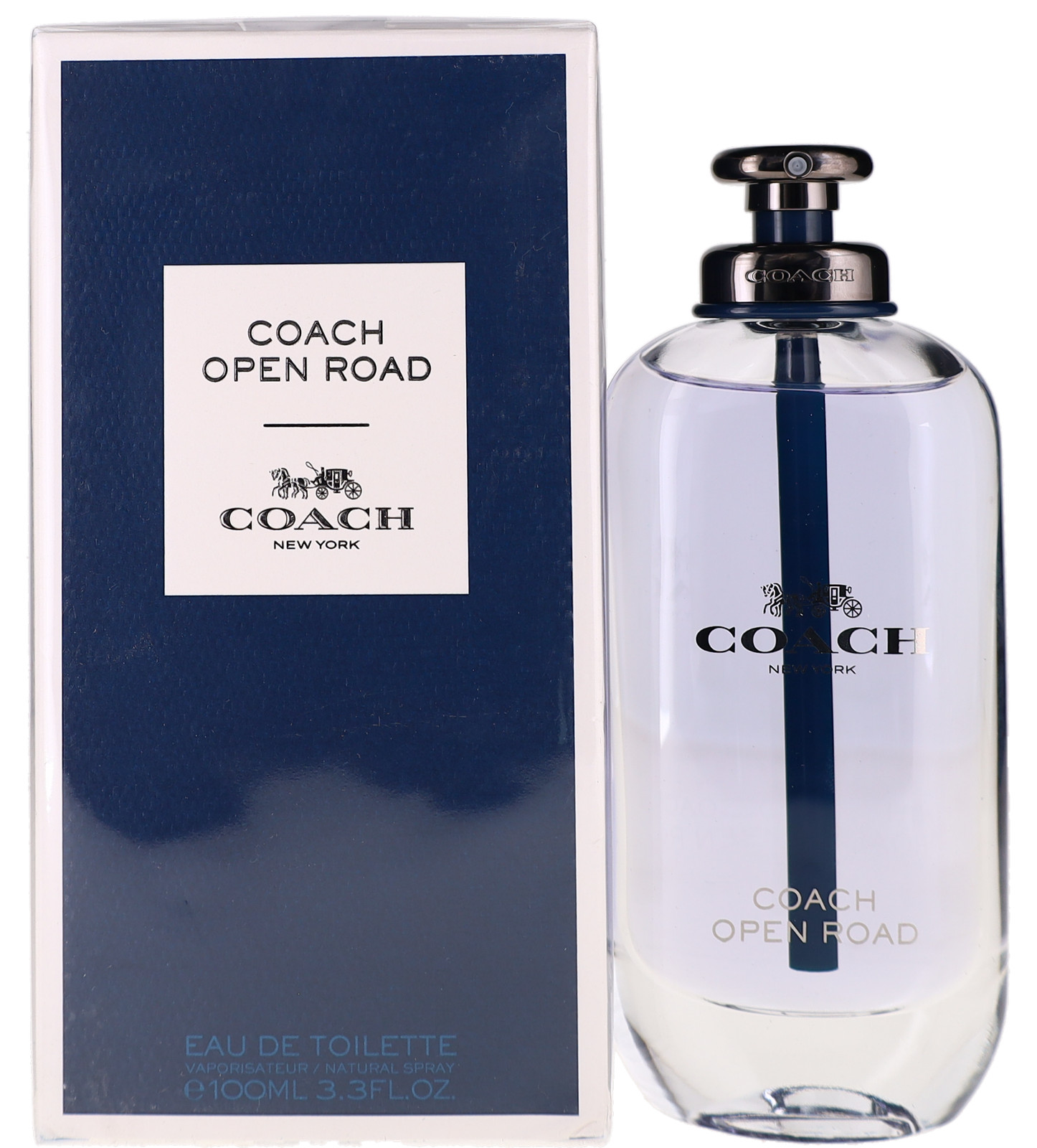 Open Road by Coach for Men Eau de Toilette Spray 3.3oz New in Box