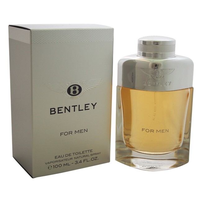 Bentley by Bentley for Men Eau de Toilette Spray 3.4 oz