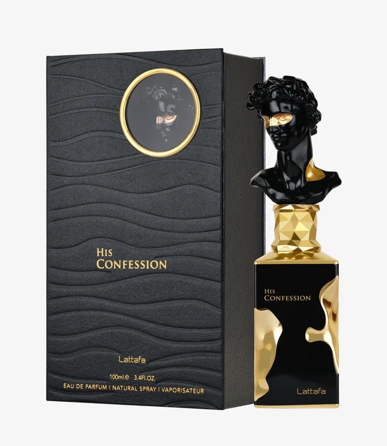 LATTAFA HIS CONFESSION EAU DE PARFUM 3.4oz