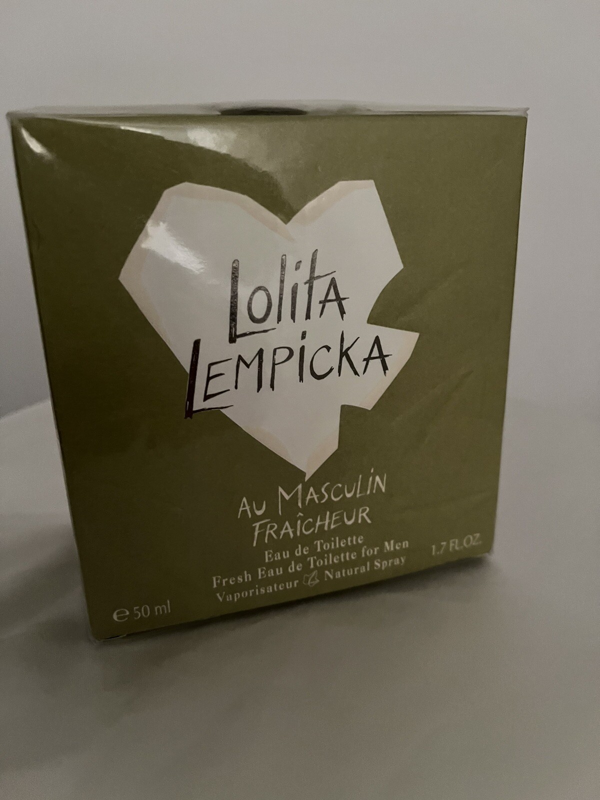 LOLITA LEMPICKA AU MASCULINE FRAICHEUR EDT 1.7 OZ. NEW IN ORIGINAL SEALED BOX