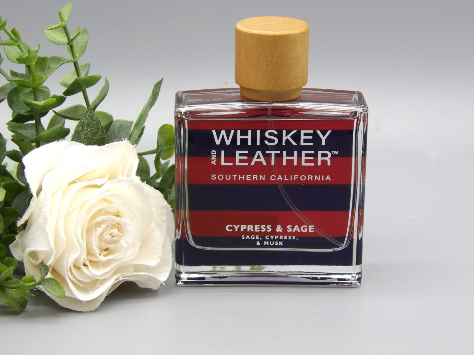 Sand + Fog Whiskey And Leather CYPRESS & SAGE Eau De Cologne Spray 3.38 oz New