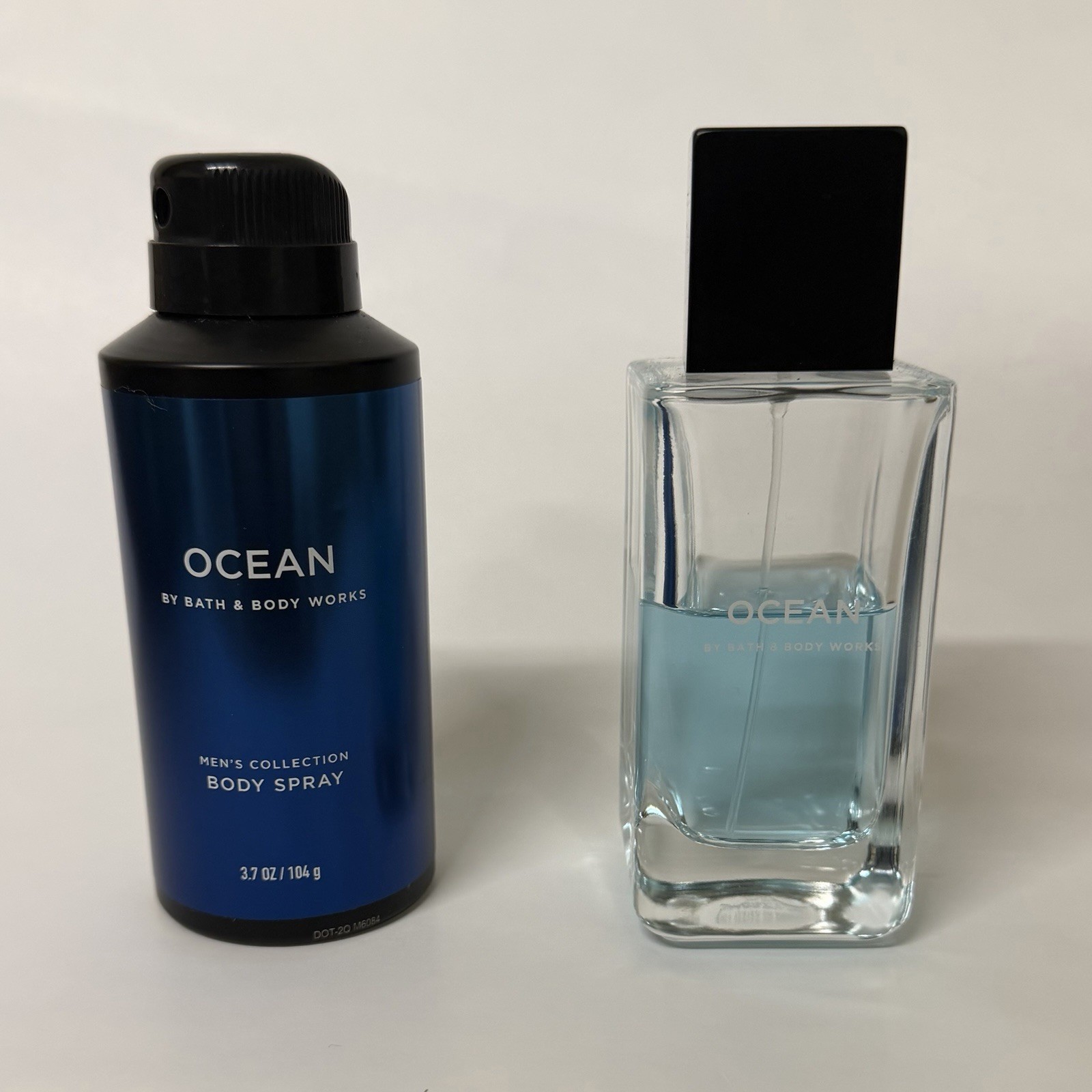Bath & Body Works OCEAN Men Cologne 3.4 Ooz / 100 ml Tester & Body Spray 3.7 oz