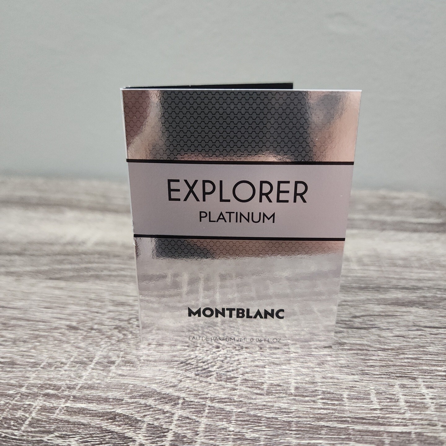 MONTBLANC EXPLORER PLATINUM EAU DE PARFUM 2 ML / 0.06 FL OZ NEW SAMPLE SPRAY