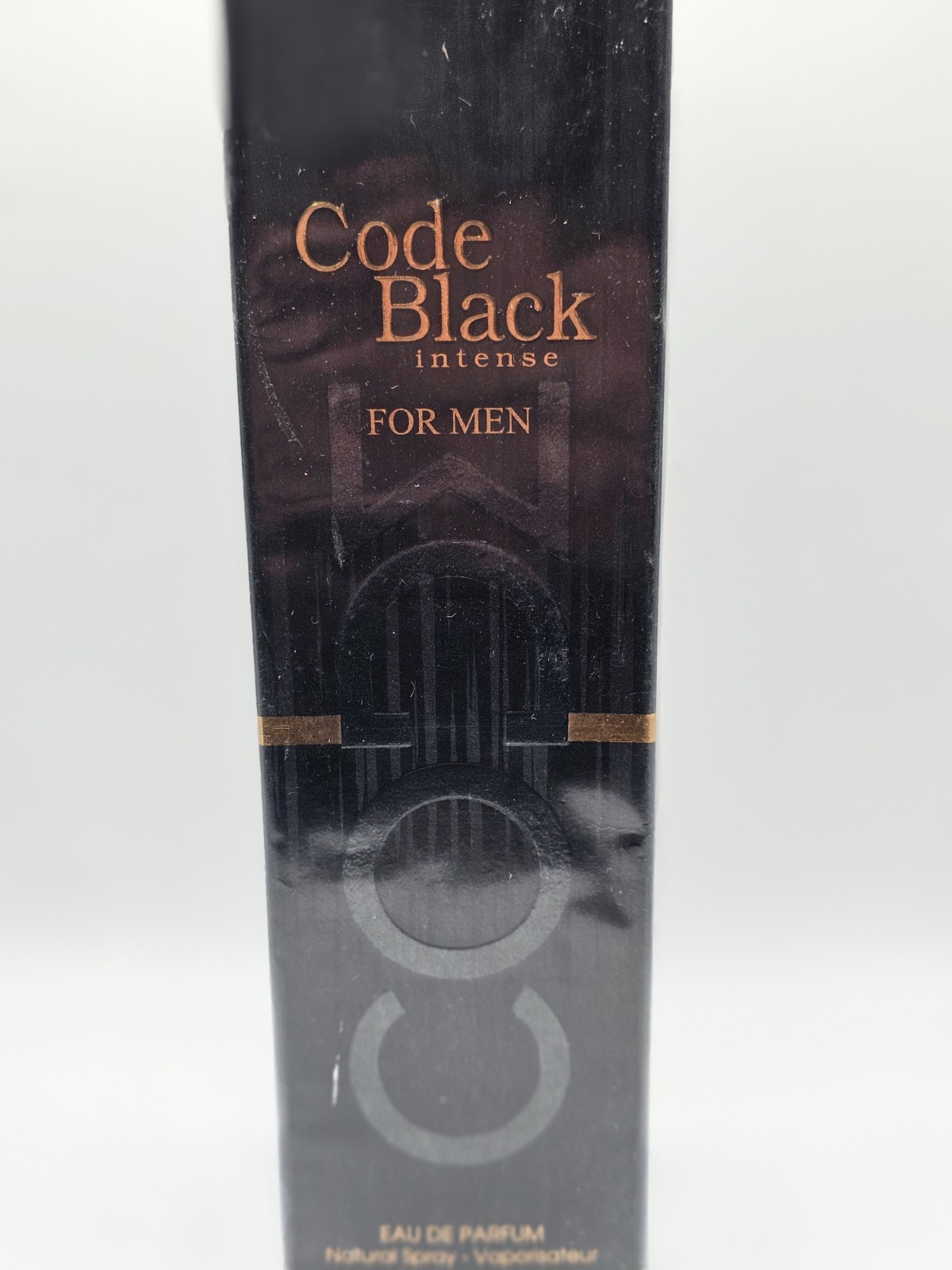Code Black Intense Fragrance Couture Eau de Parfum Men 3.4 Oz New Sealed