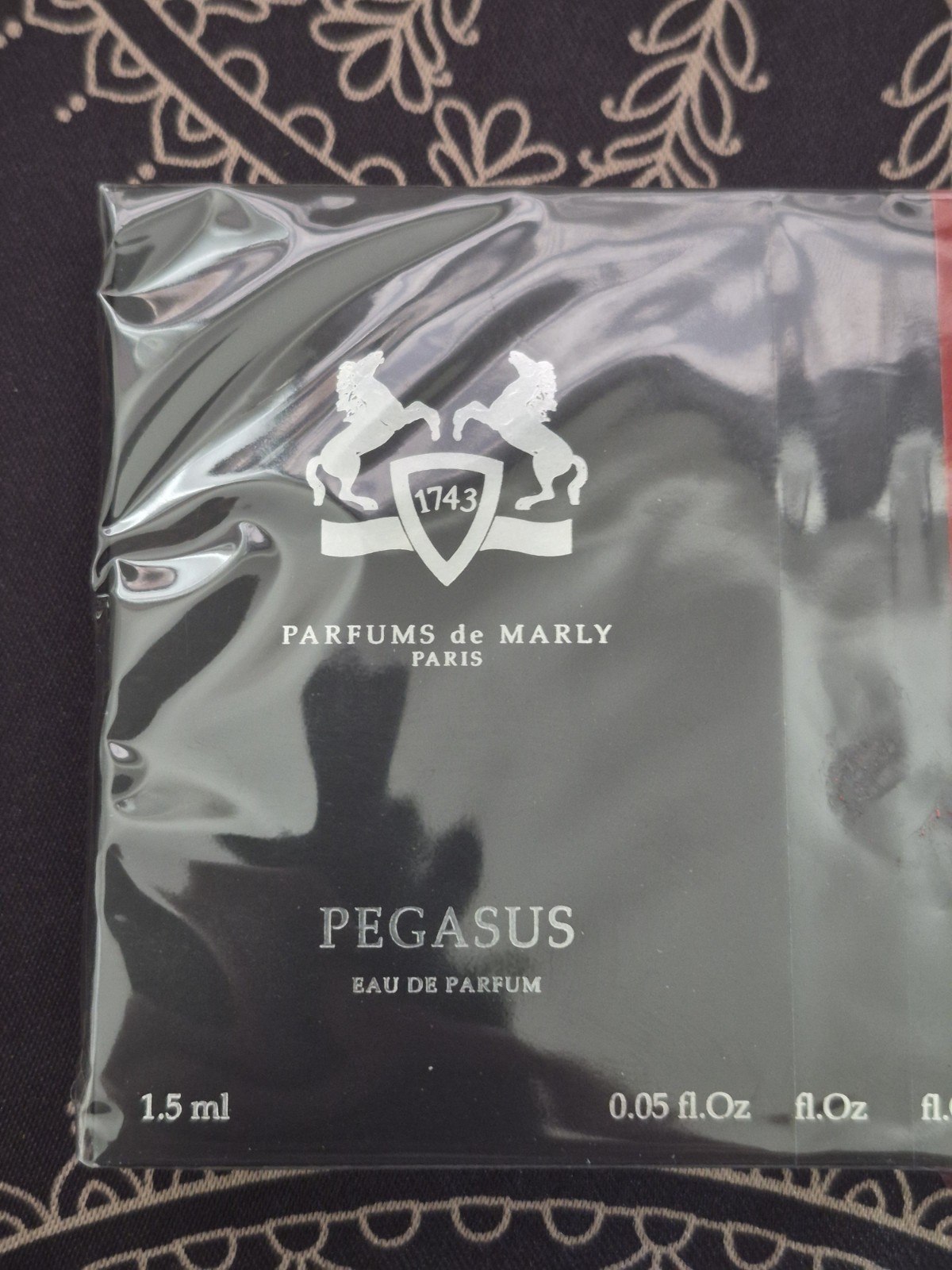 PARFUMS DE MARLY Pegasus EDP LOT OF 10 SAMPLE VIALS 1.5 ML EACH
