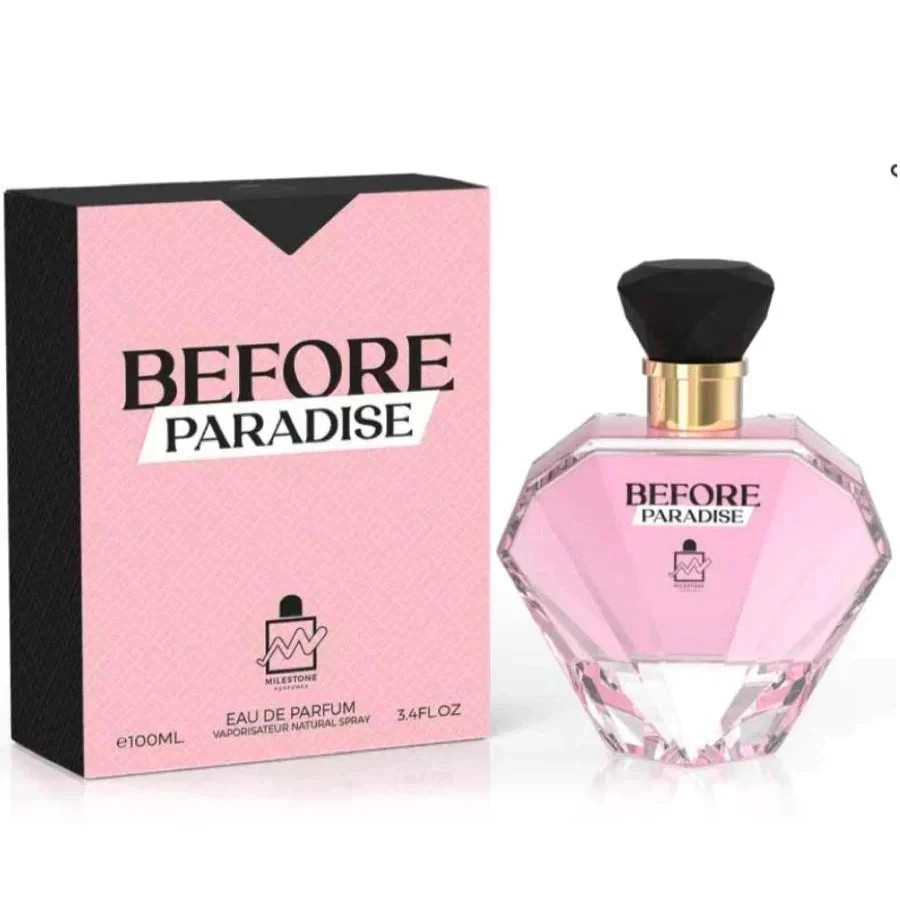 Before Paradise Eau de Parfum by Milestone 3.4 OZ / 100 ML NEW IN BOX SEALED