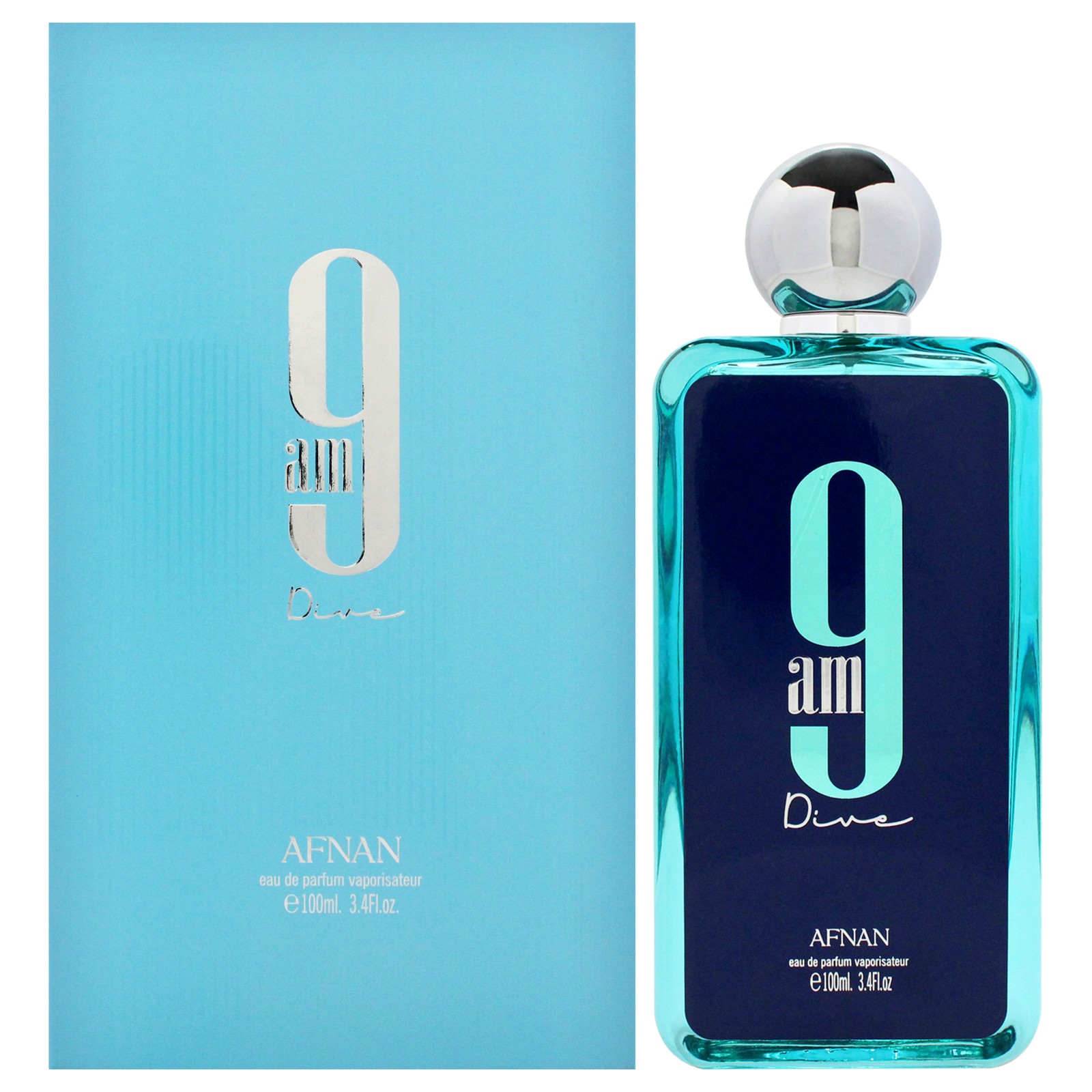 2 Pack 9 AM Dive by Afnan for Unisex – 3.4 oz EDP Spray