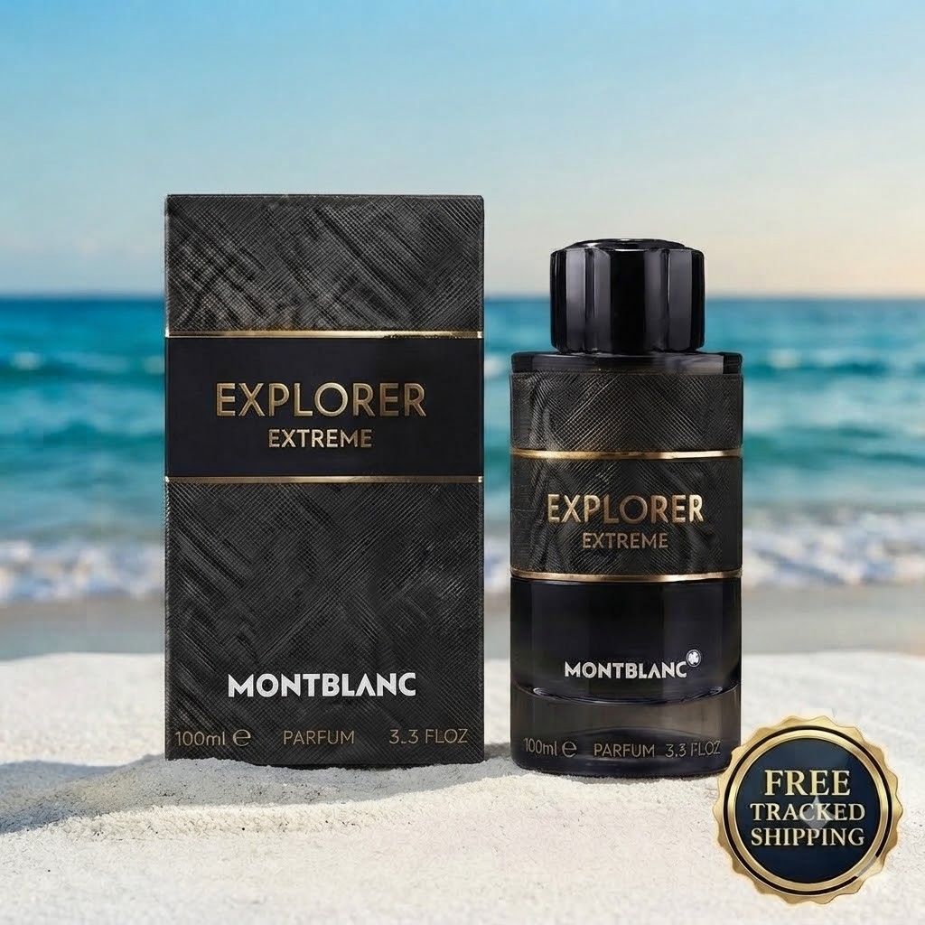 Montblanc Explorer Extreme Parfum for Men 3.3 oz / 100ml New In Box