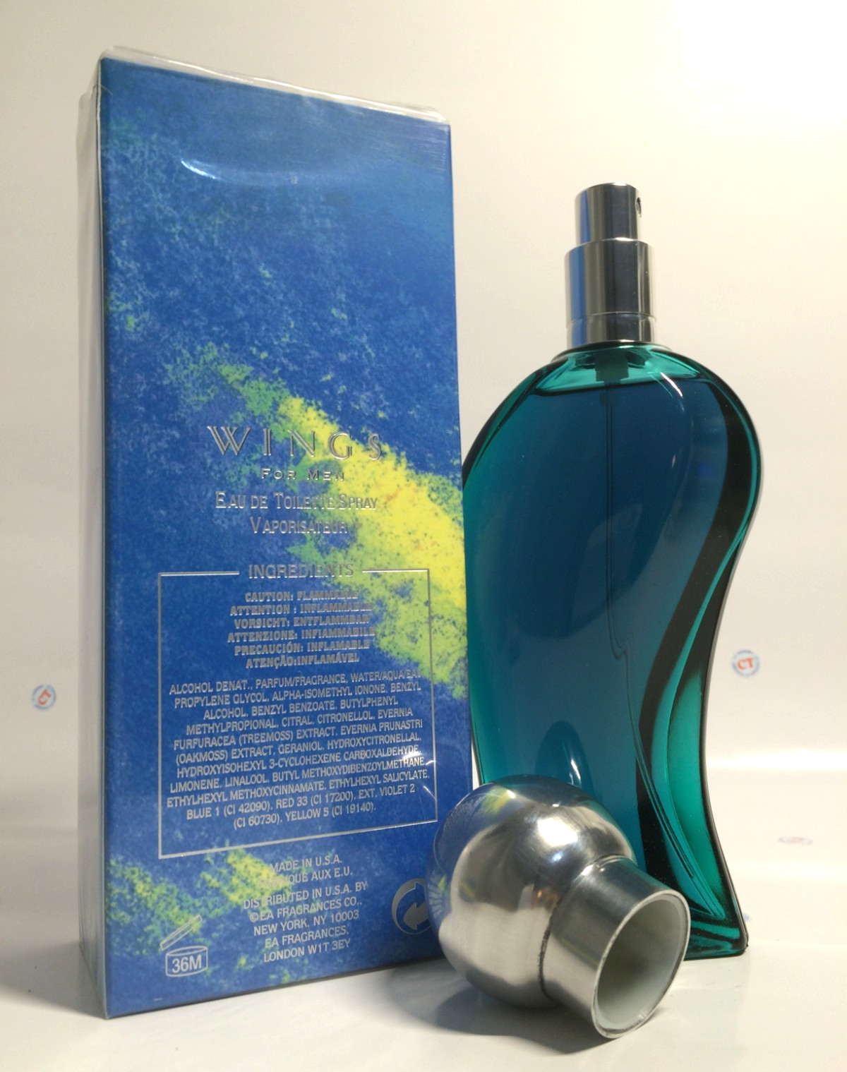 WINGS FOR MEN 3.4 oz / 100 ml Eau De Toilette Spray