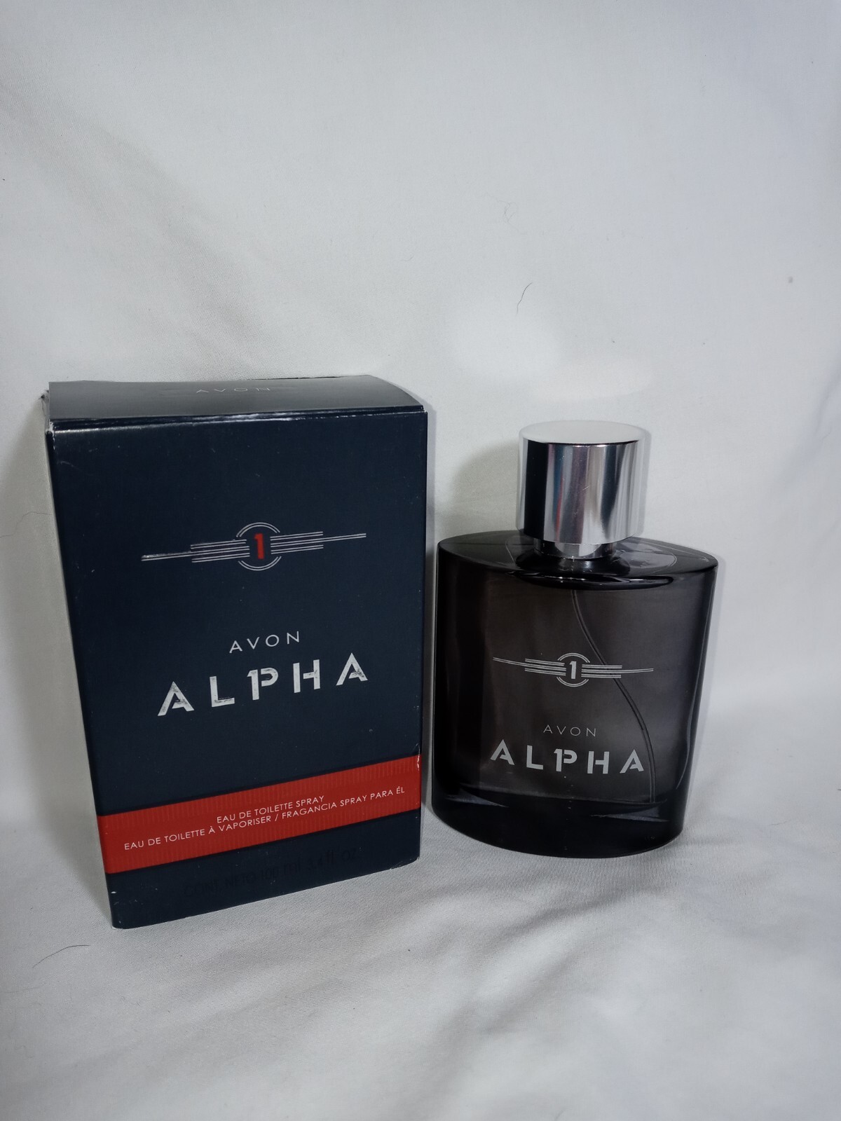 NEW Avon ALPHA Eau De Toilette Spray for MEN Big 3.4 oz Size FREE SHIPPING!