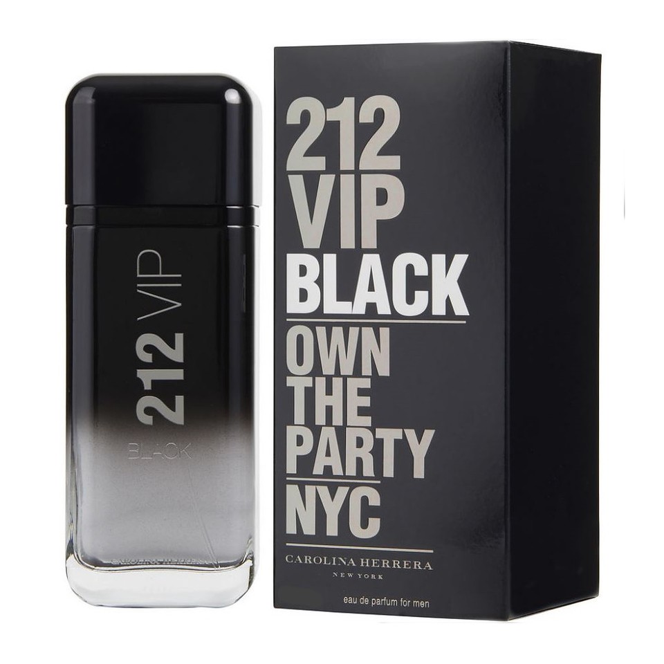 Carolina Herrera 212 VIP Black 3.4 oz / 100 ml EDP Men Spray