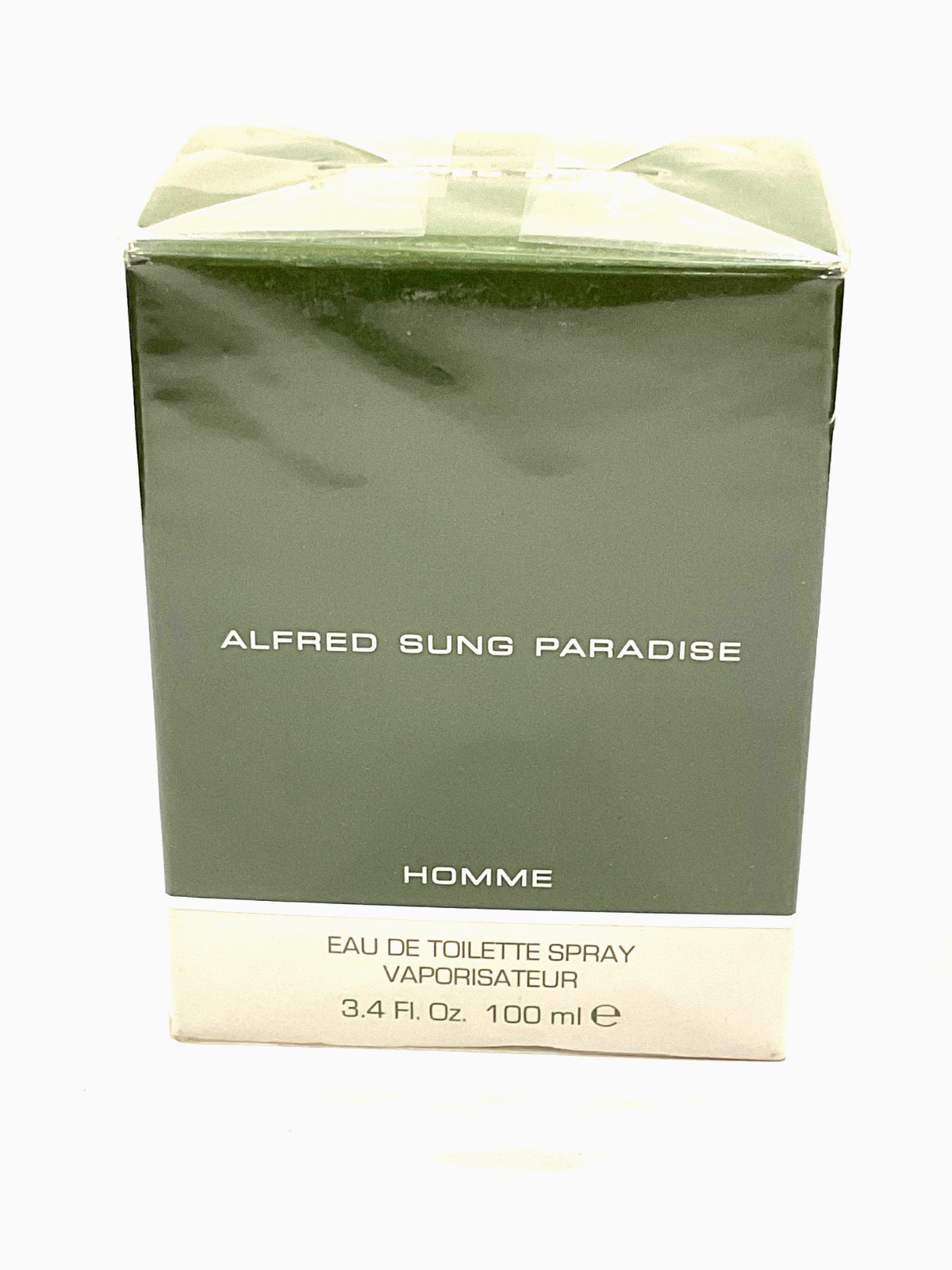Alfred Sung Paradise Homme 3.4 Oz 100m EDT Spray For Men New free shipping