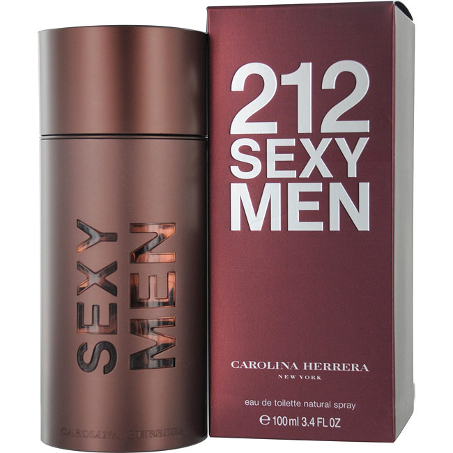 212 Sexy Men by Carolina Herrera 3.4 oz Eau de Toilette Spray New In Box Sealed