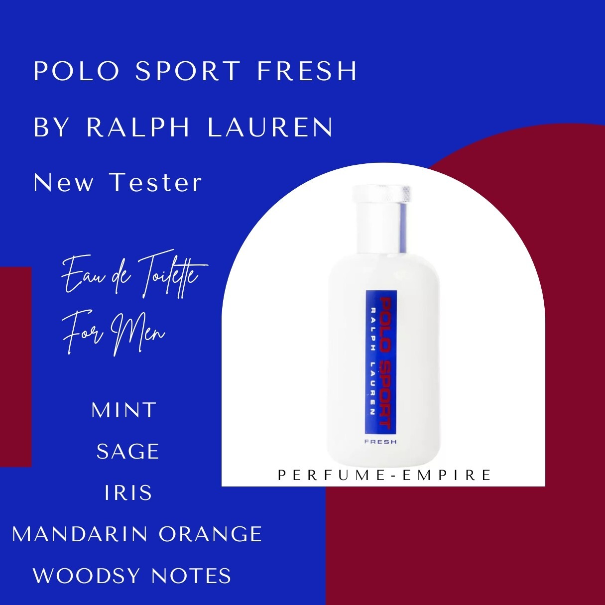 POLO SPORT FRESH by Ralph Lauren cologne for men EDT 4.2 oz New