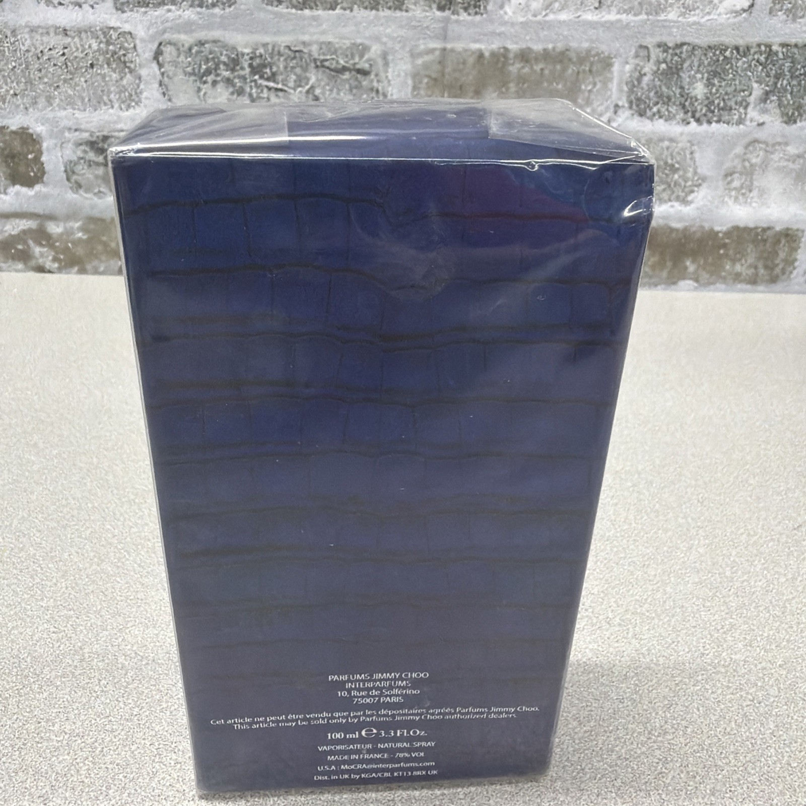 Jimmy Choo Man Blue Eau de Toilette Spray, Regular Size 3.3 fl oz