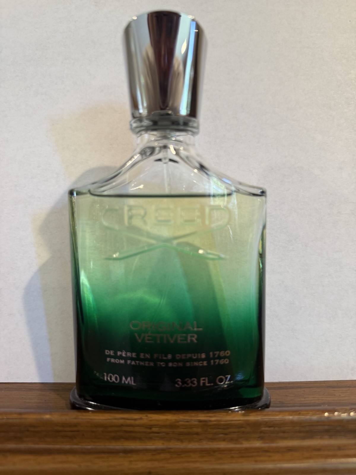 Creed Original Vetiver Eau de Parfum Spray, 3.3 fl oz Regular Size