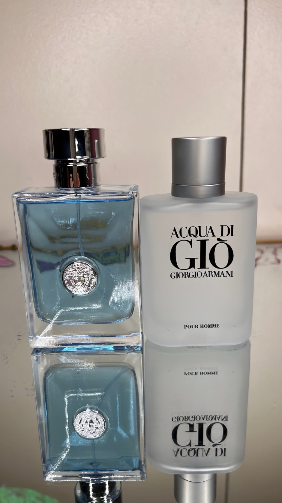 (Combo) Armani Acqua Di Gio & Versace Pour Homme Eau de Toilette 100ml New