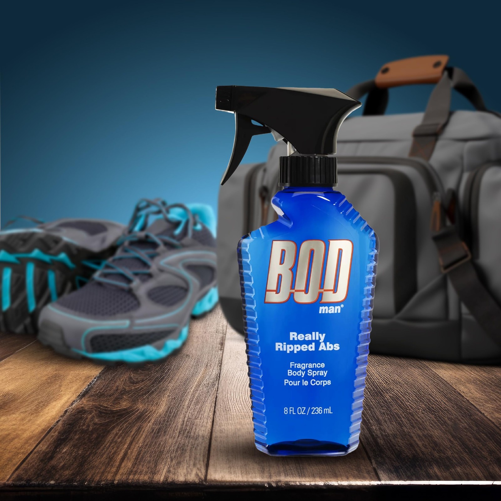 Parfums De Coeur Bod Man Really Ripped Abs Fragrance Body Spray, 8 Ounce