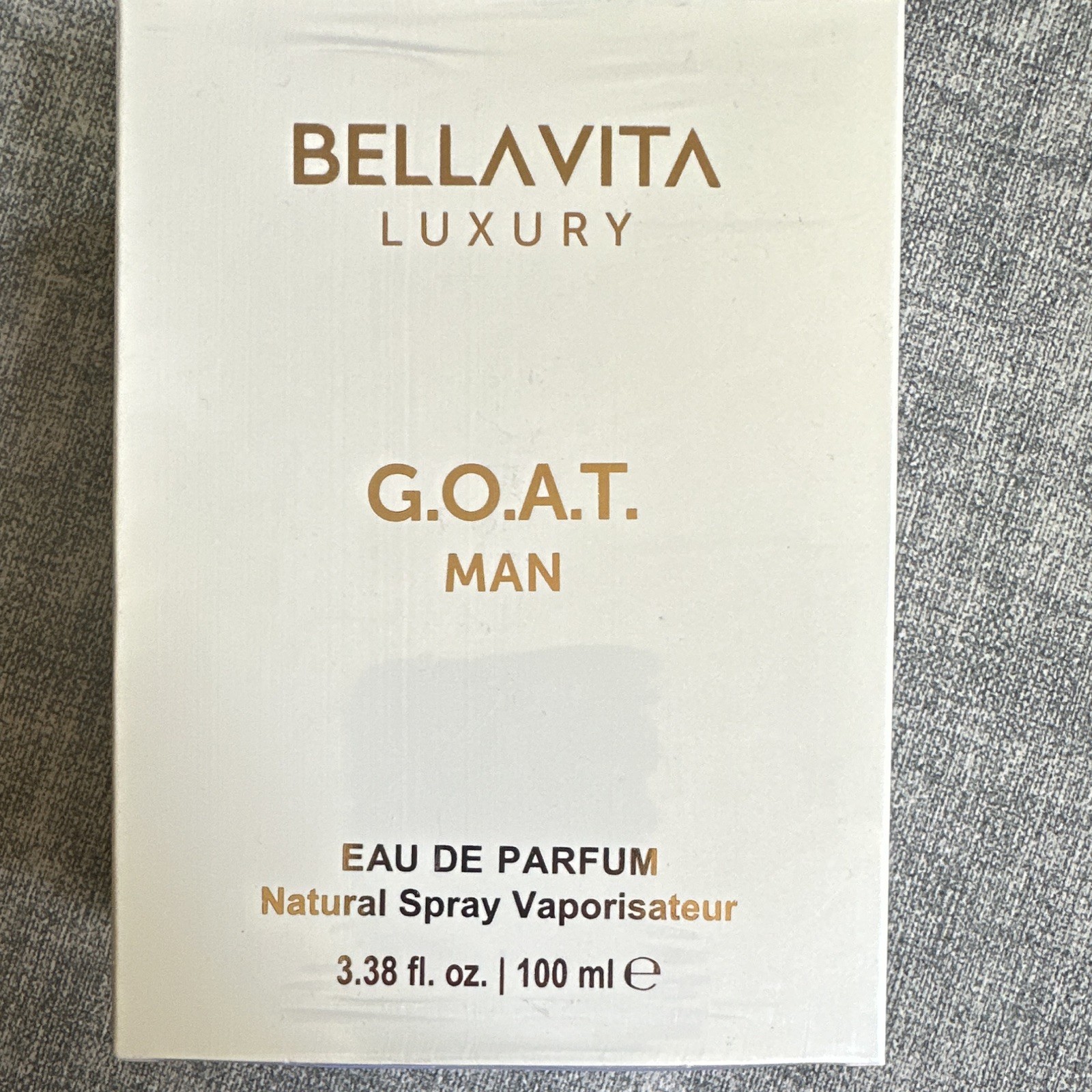 Bellavita G.O.A.T. Man Eau de Parfum Spray, Regular Size 3.38 fl oz