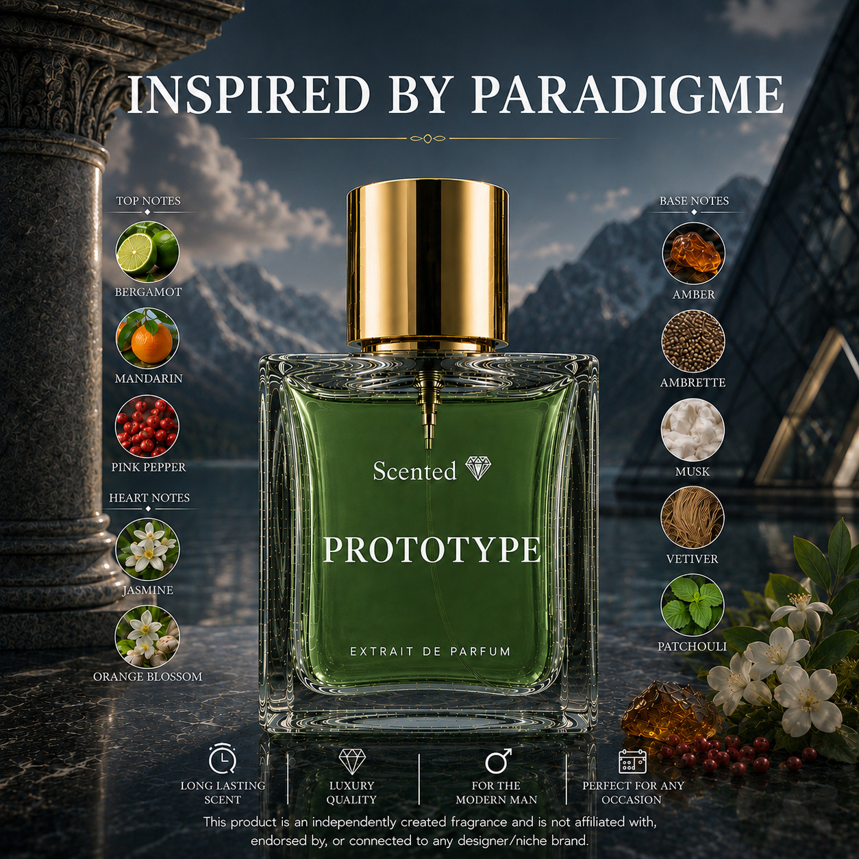 Strong Alternative to Paradigme | Choose Size | Extrait De Parfum