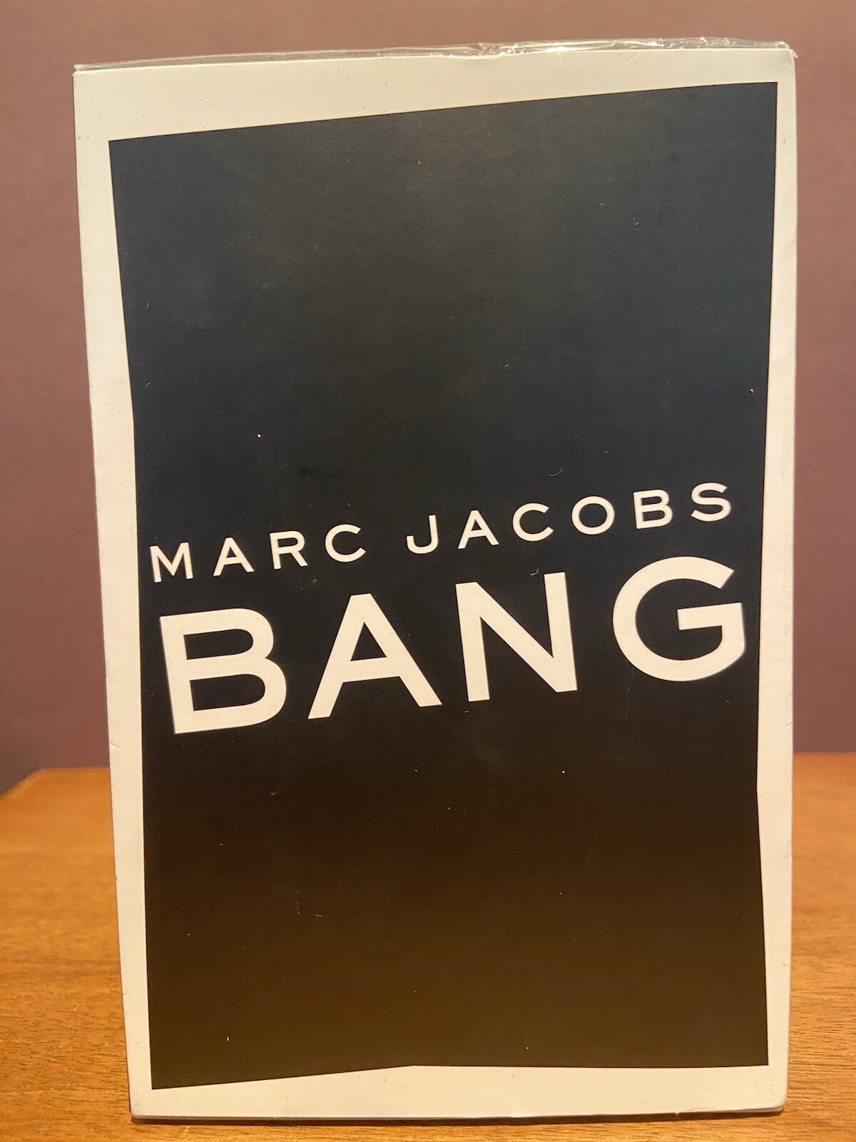BANG by MARC JACOBS For Men 3.4 OZ /100 ml Eau de Toilette Spray Sealed Box RARE
