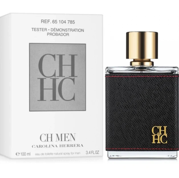 CH by Carolina Herrera TESTER for Men Eau de Toilette Spray 3.4 oz