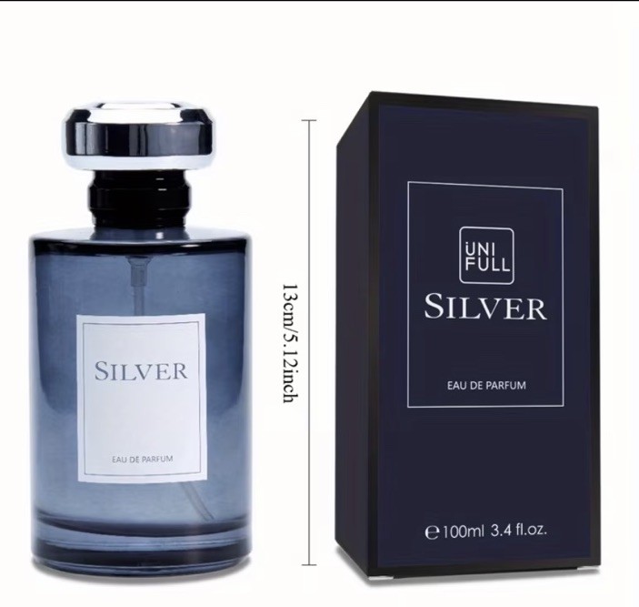 Sealed Unifull Silver 3.4 oz Men’s Eau de Parfum