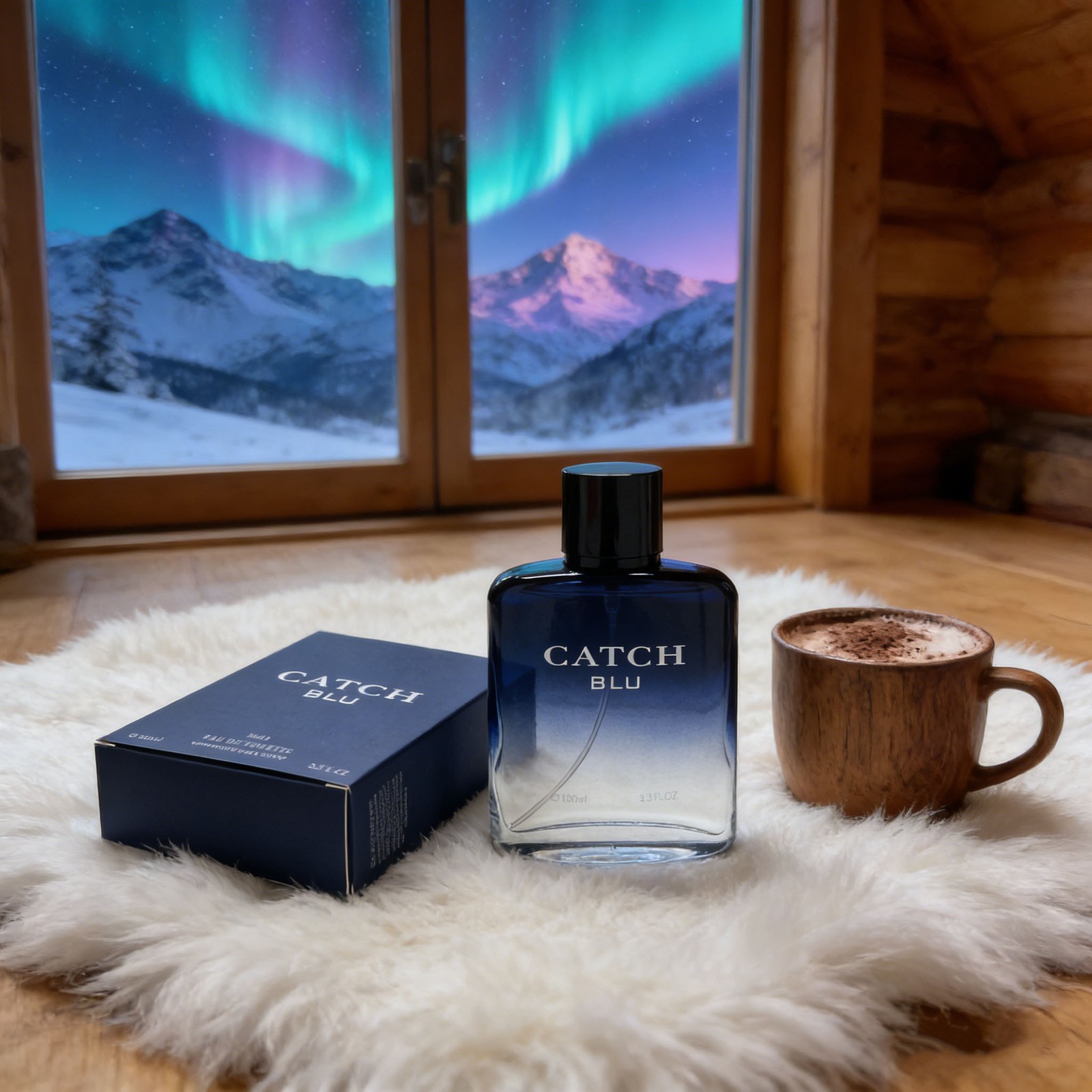100ml/3.3oz CATCH Men’s Eau De Toilette – Fougere Scent, Long-Lasting Freshness
