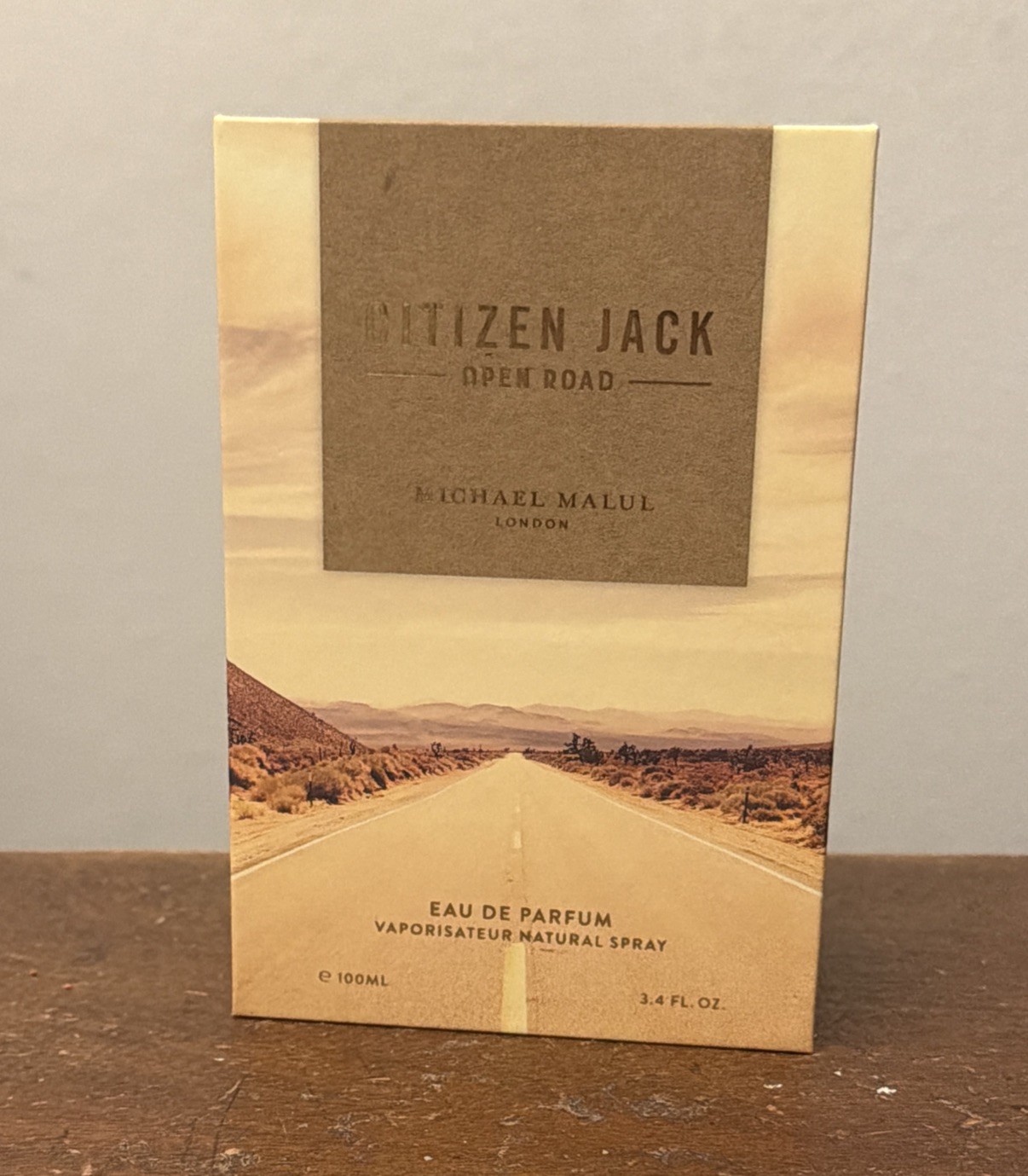 Citizen Jack Open Road Michael Malul Eau de Parfum 3.4oz 100ml Men NEW SEALED