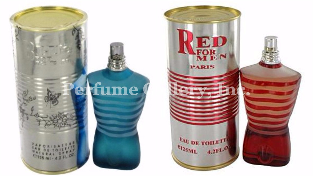 Blue Perfumes BLUE | RED for MEN EDT Toilette Spray for Men 4.2 oz 125 ml SEALED