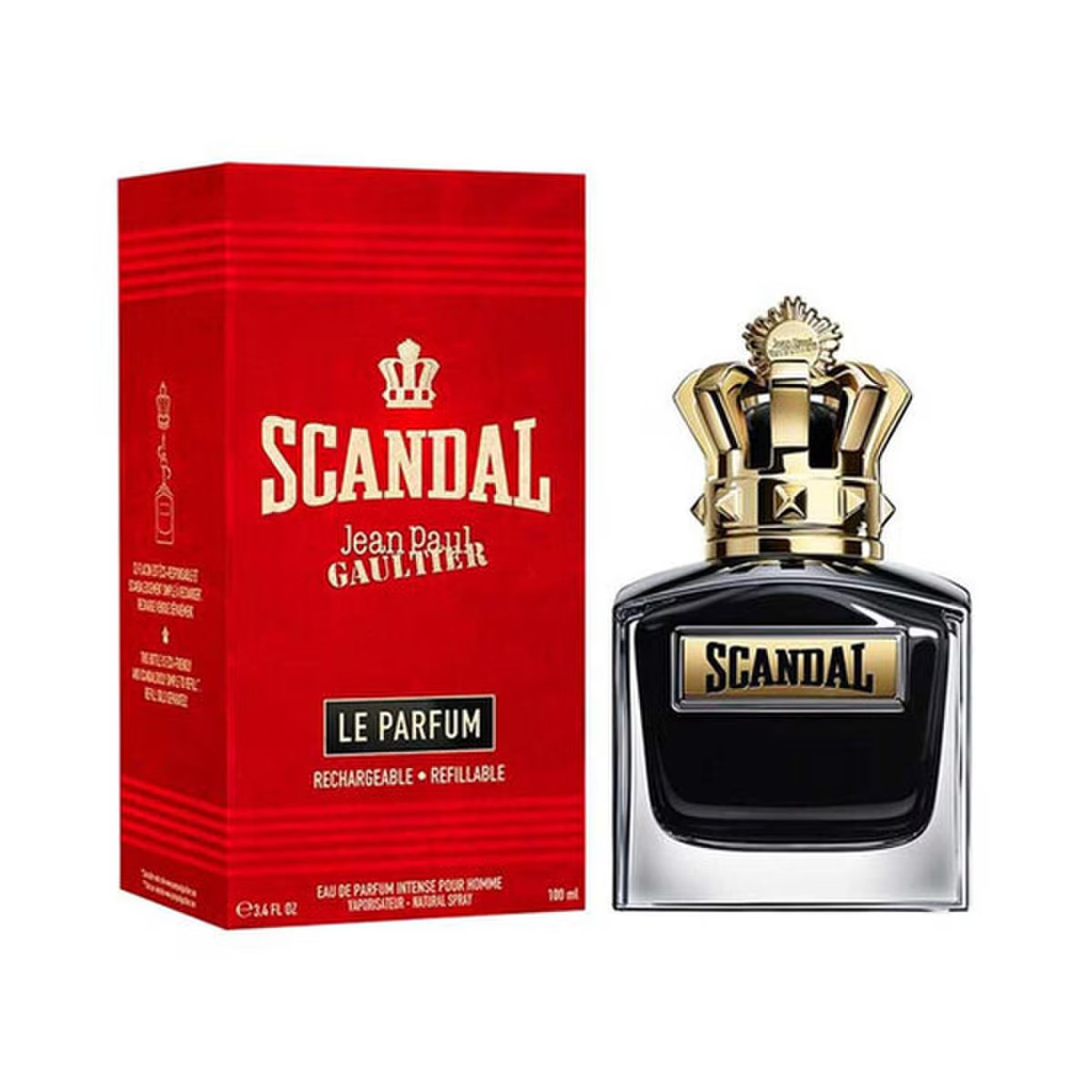 Jean Paul Gaultier Scandal Le Parfum Eau De Parfum Spray 3.4 Oz Men Woody Scent