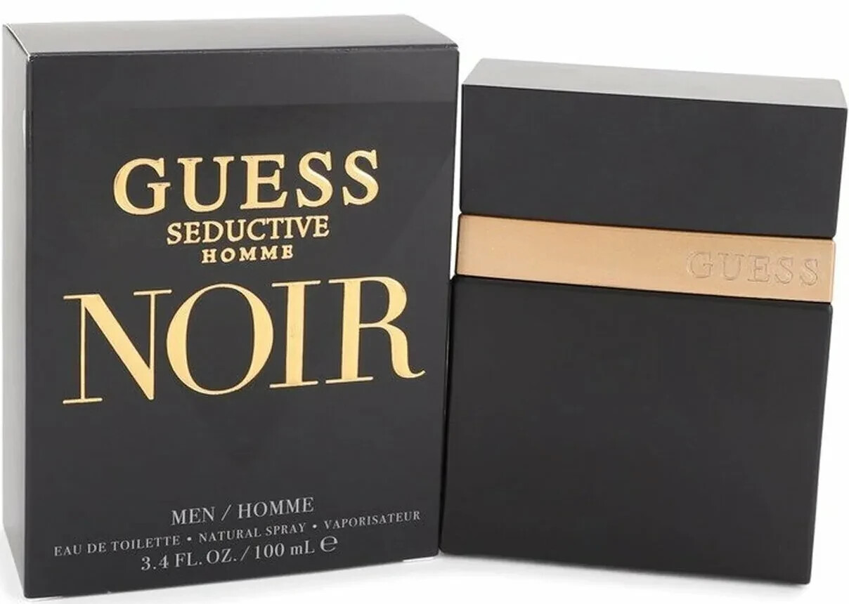 GUESS SEDUCTIVE HOMME NOIR by Guess 3.3 / 3.4 oz EDT Cologne For Men New in Box