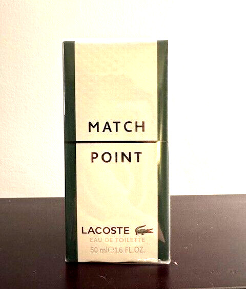 Men’s Lacoste Match Point Eau de Toilette! NEW & SEALED! 1.6 fl. oz.