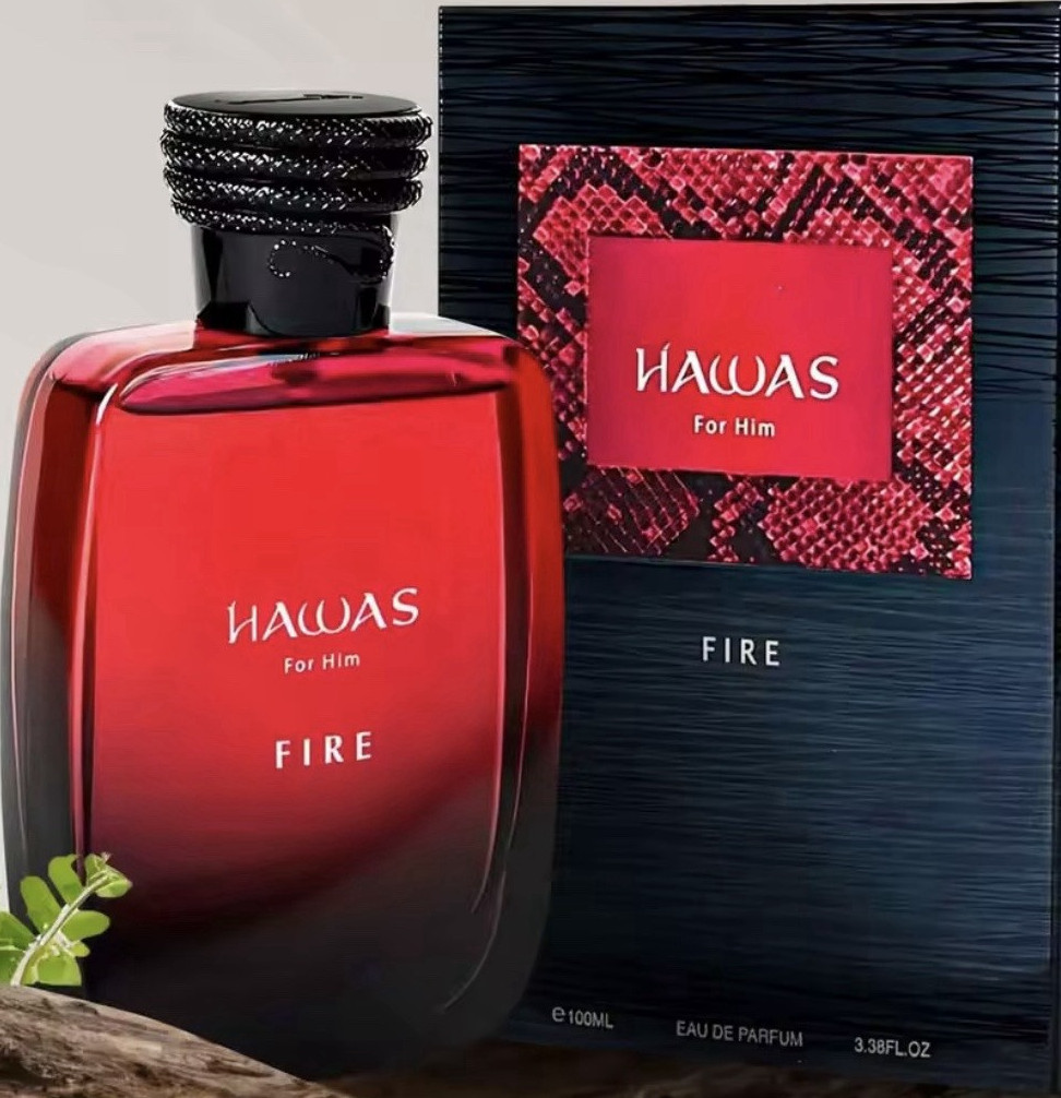 Rasasi Hawas For Him Fire Eau de Parfum Spray 3.38 fl oz Regular Size