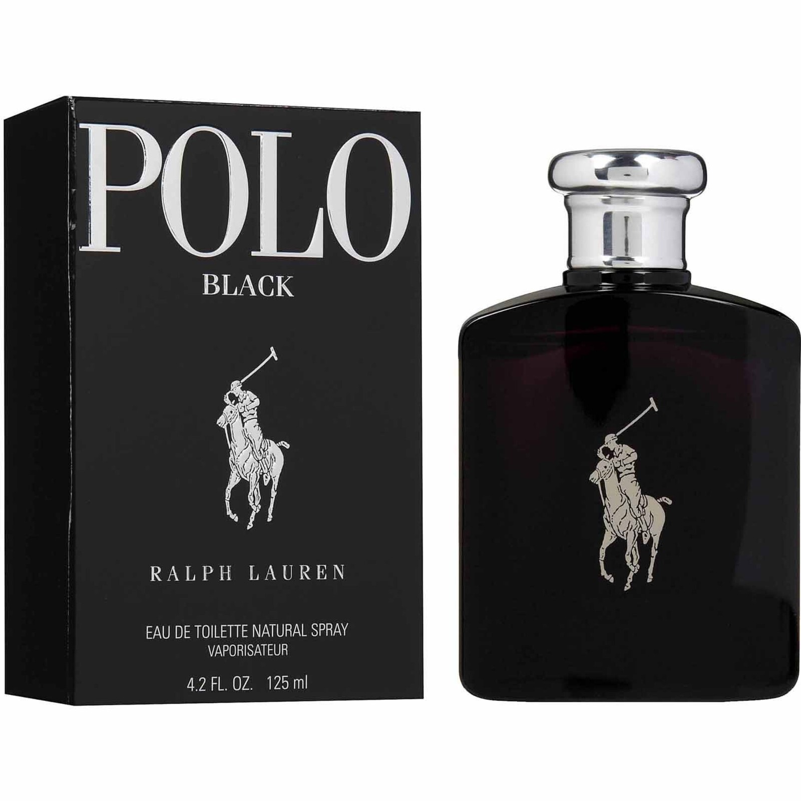 RALPH LAUREN POLO BLACK 4.2OZ EAU DE TOILETTE SPRAY BRAND NEW IN BOX SEALED