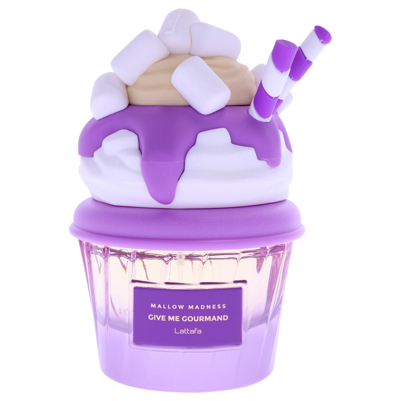 Give Me Gourmand – Mallow Madness by Lattafa for Unisex – 2.53 oz EDP Spray