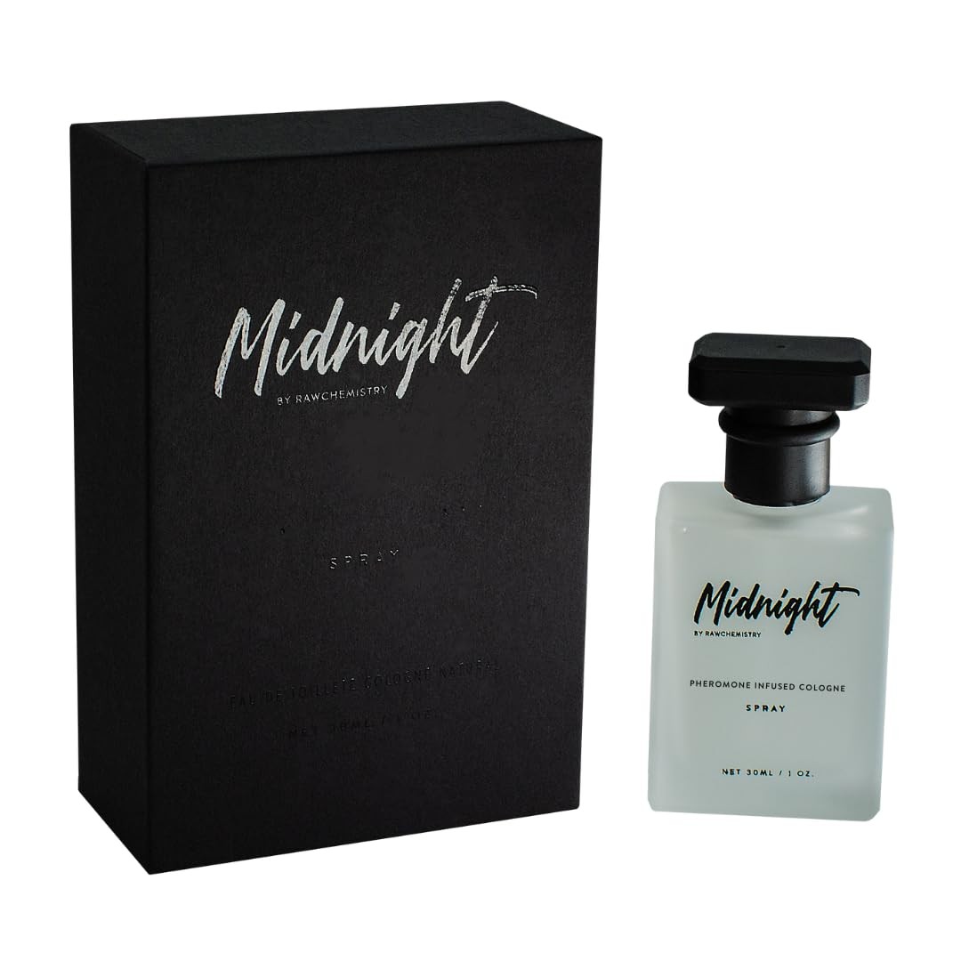RawChemistry Midnight Pheromone Infused Cologne for Men – Infused with Pherom…