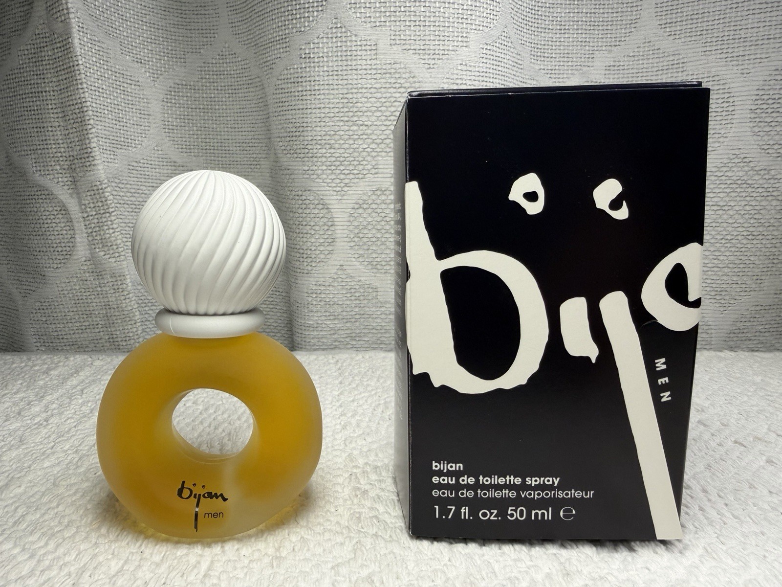 Vintage Bijan Men EDT 1.7 oz 50 Ml with Box Original Formula