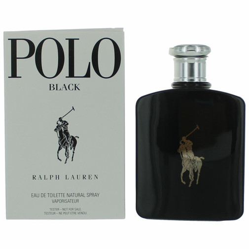 Ralph Lauren POLO BLACK for Men Eau de Toilette Spray 4.2 MENS TSTR