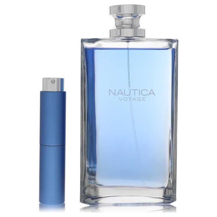 Voyage by Nautica Travel Spray 0.27 oz 8 ml for Men Aquatic Designer Cologne