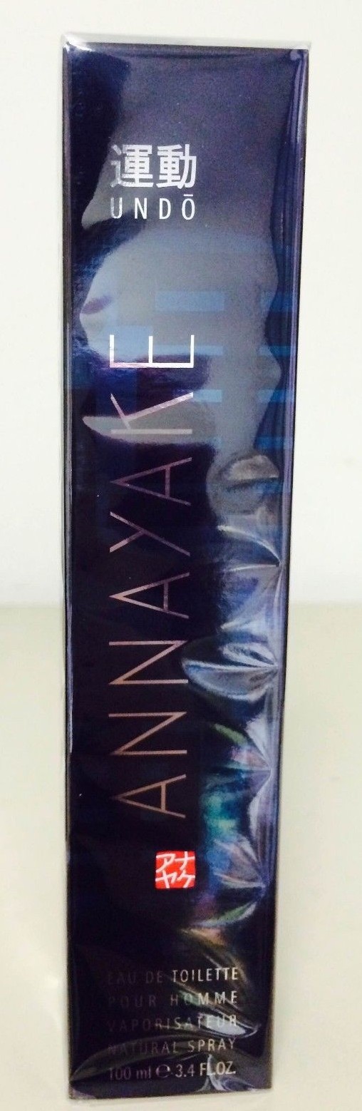 ANNAYAKE UNDO FOR MEN 3.4 OZ / 100 ML EDT SPRAY BRAND NEW IN SEALED BOX