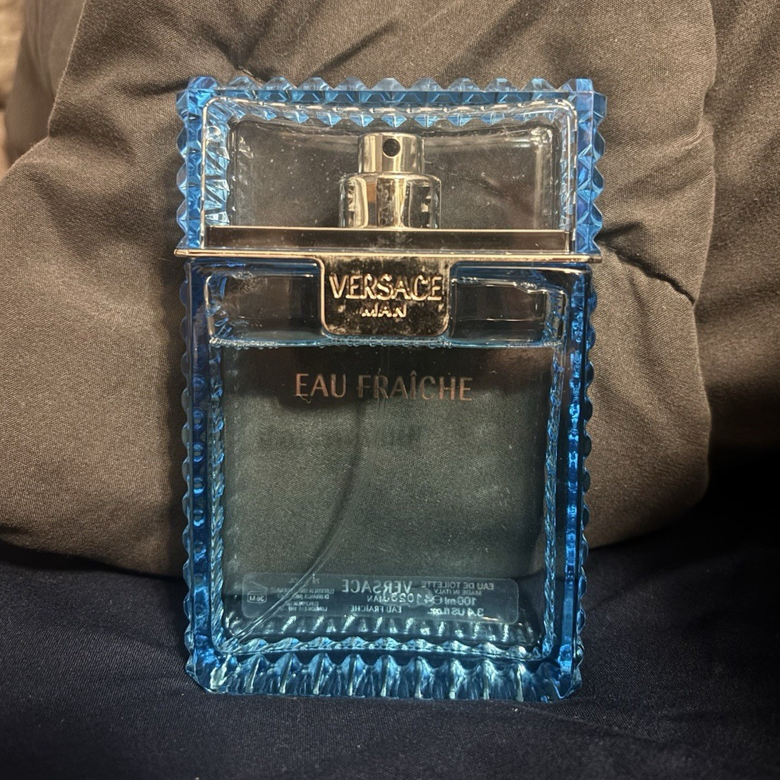 Versace Man Eau Fraiche Eau de Toilette Spray, Regular Size 3.4 fl oz