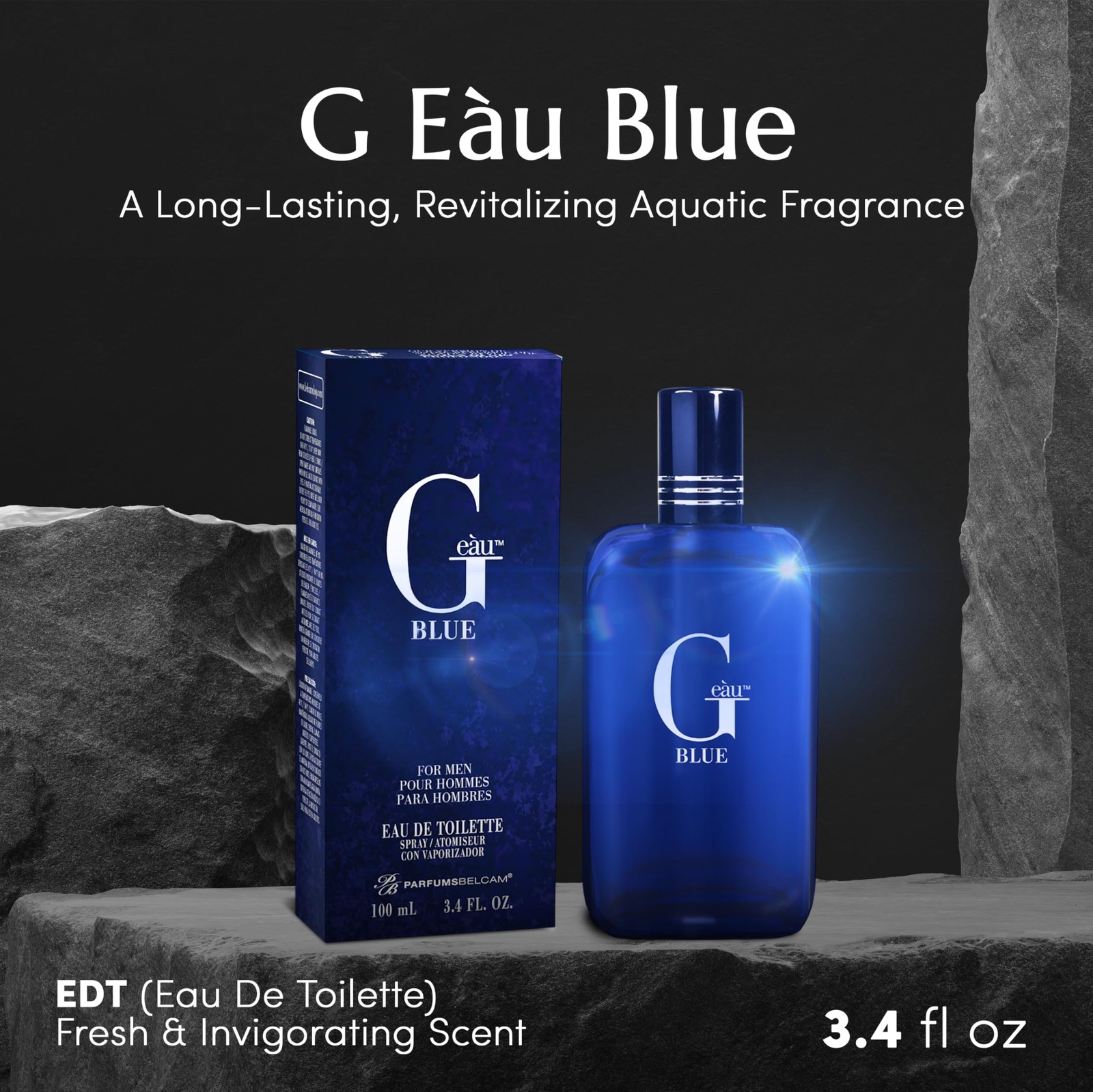 PB ParfumsBelcam G Eau Blue, Eau de Toilette Spray, Our version of a Designer. 3