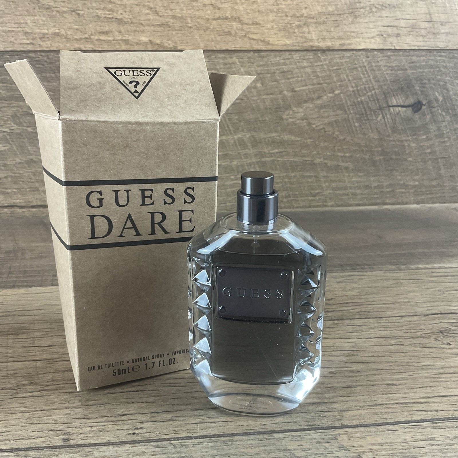 Guess Dare Homme for Men Eau de Toilette Spray TESTER 1.7 oz New – Free shipping