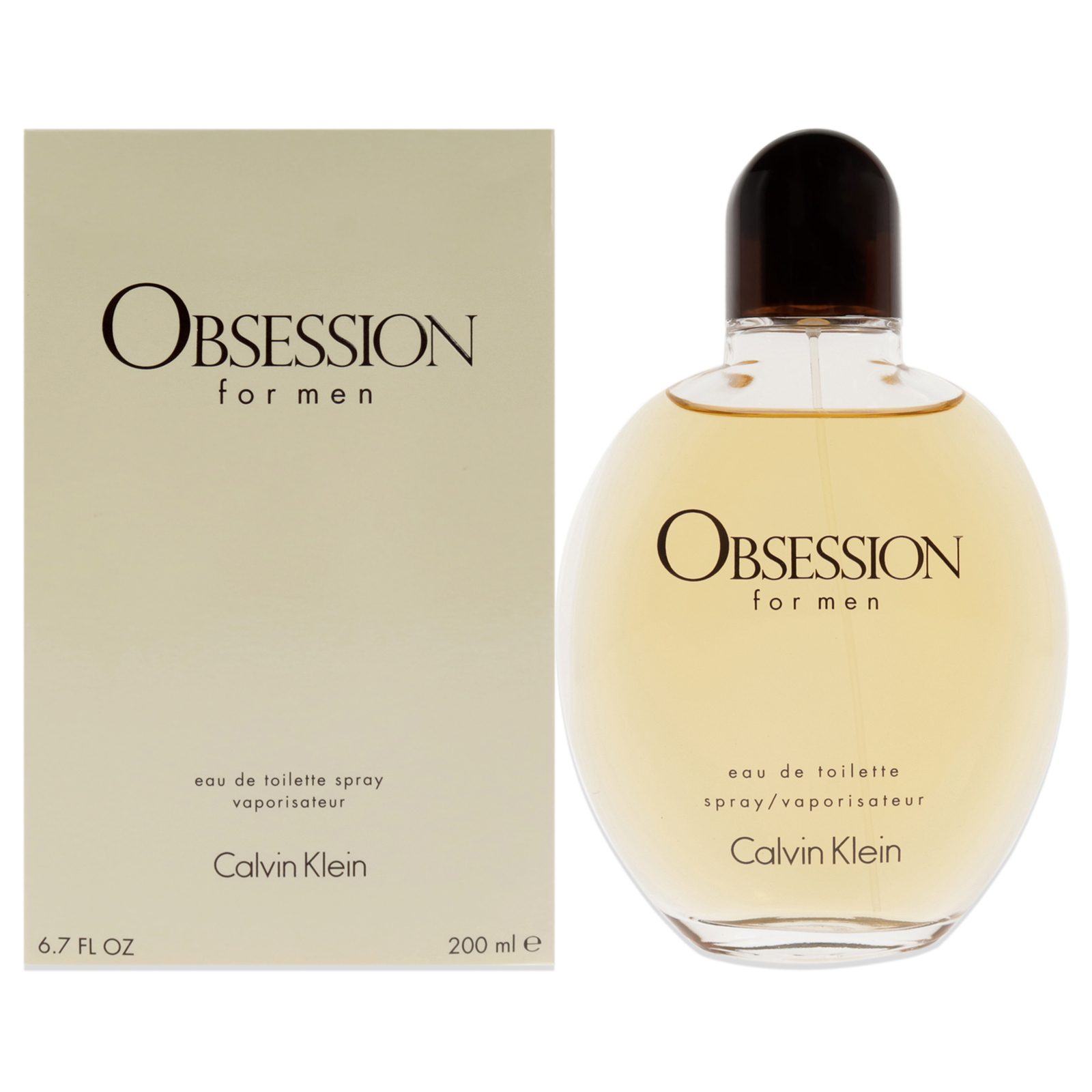 2 Pack Obsession by Calvin Klein for Men – 6.7 oz EDT Spray