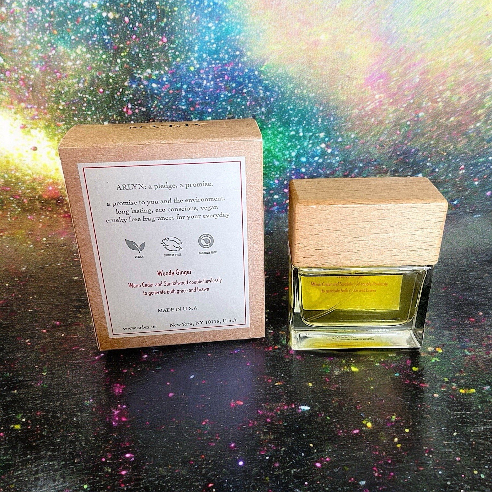 BELLEVUE PARFUMS USA LLC Woody Ginger Eau de Parfum 1.7 fl oz BRAND NEW IN BOX